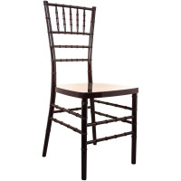 Flash Furniture RSCHI-M Advantage Mahogany Resin Chiavari Chair